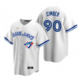 Toronto Blue Jays Adam Cimber Nike White Cooperstown Collection Home Jersey