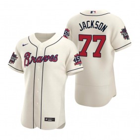 Atlanta Braves Luke Jackson Cream 2021 MLB All-Star Game Authentic Jersey