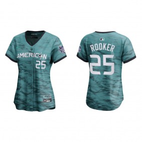 Brent Rooker Women American League Teal 2023 MLB All-Star Game Limited Jersey