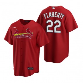 St. Louis Cardinals Jack Flaherty Nike Red Replica Alternate Jersey
