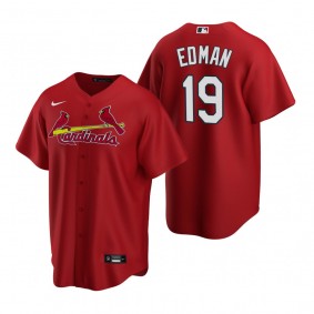 Men's St. Louis Cardinals Tommy Edman Nike Red Replica Alternate Jersey