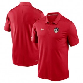 Men's Cleveland Guardians Red 2024 City Connect Authentic Collection Victory Performance Polo