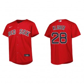 Corey Kluber Youth Boston Red Sox Nike Red Alternate Replica Jersey