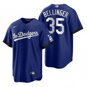 Los Angeles Dodgers Cody Bellinger Royal 2021 City Connect Replica Jersey