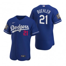 Los Angeles Dodgers Walker Buehler Nike Royal 2020 World Series Authentic Jersey