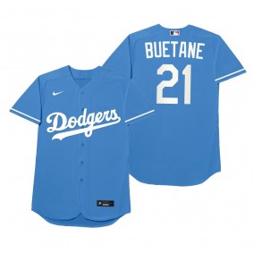 Los Angeles Dodgers Walker Buehler Buetane Royal 2021 Players' Weekend Nickname Jersey