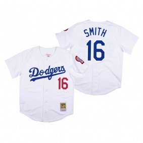 Los Angeles Dodgers Will Smith White 1981 Authentic Jersey