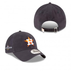 Men's Houston Astros Navy 2023 Postseason 9TWENTY Adjustable Hat
