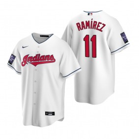 Cleveland Indians Jose Ramirez White 2021 All-Star Game Home Replica Jersey