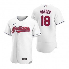 Cleveland Indians Mel Harder Nike White Retired Player Authentic Jersey