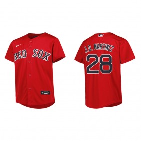 J.D. Martinez Youth Boston Red Sox Red Alternate Replica Jersey
