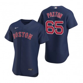 Men's Boston Red Sox James Paxton Navy Authentic Alternate Jersey