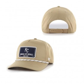 Men's Kansas City Royals Khaki Oxford Tech Hitch Snapback Hat