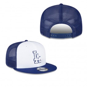 Men's Los Angeles Dodgers Royal White 2023 On-Field Batting Practice 9FIFTY Snapback Hat