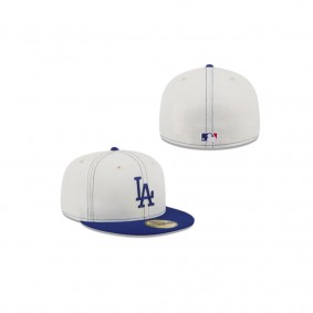 Men's Los Angeles Dodgers Sandy Linen 59FIFTY Fitted Hat