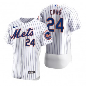 New York Mets Robinson Cano Nike White 2020 Authentic Jersey