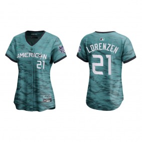 Michael Lorenzen Women American League Teal 2023 MLB All-Star Game Limited Jersey