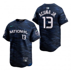 Men's National League Ronald Acuna Jr. Royal 2023 MLB All-Star Game Limited Player Jersey