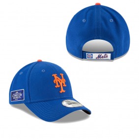 Men's New York Mets Royal 2024 MLB World Tour London Series 9FORTY Adjustable Hat