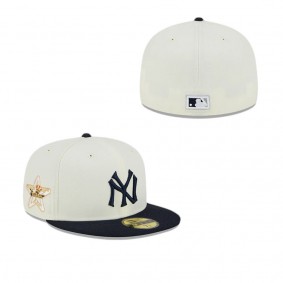 New York Yankees Throwback White 59FIFTY Fitted Hat