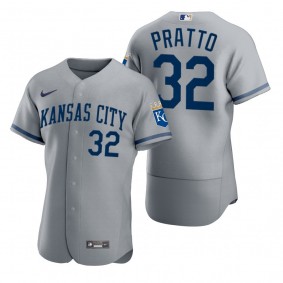 Men's Kansas City Royals Nick Pratto Gray Authentic Jersey