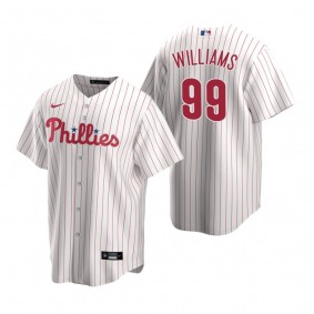 Philadelphia Phillies Mitch Williams Nike White Retired Player Replica Jersey