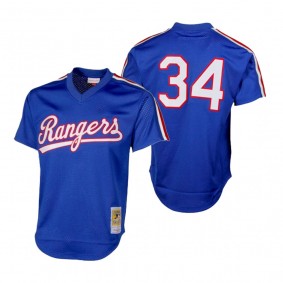 Texas Rangers Nolan Ryan Royal Cooperstown Collection Authentic Jersey