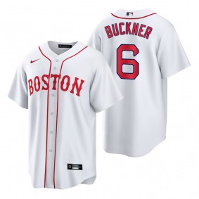 Boston Red Sox Bill Buckner White 2021 Patriots' Day Replica Jersey