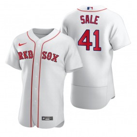 Boston Red Sox Chris Sale Nike White 2020 Authentic Jersey