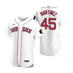 Pedro Martinez Boston Red Sox White Authentic Jerry Remy Jersey