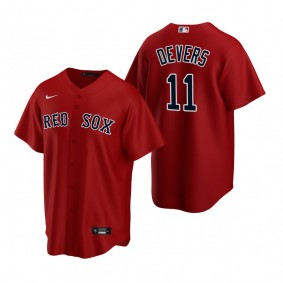 Boston Red Sox Rafael Devers Nike Red Replica Alternate Jersey