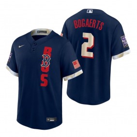 Boston Red Sox Xander Bogaerts Navy 2021 MLB All-Star Game Replica Jersey