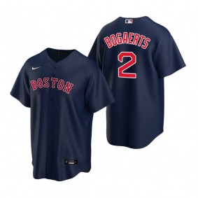 Men's Boston Red Sox Xander Bogaerts Nike Navy Replica Alternate Jersey