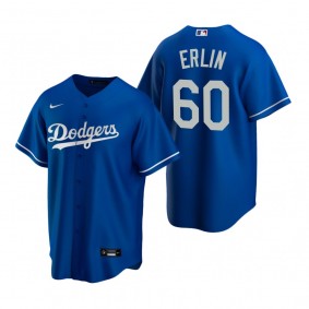 Men's Los Angeles Dodgers Robbie Erlin Nike Royal Replica Alternate Jersey