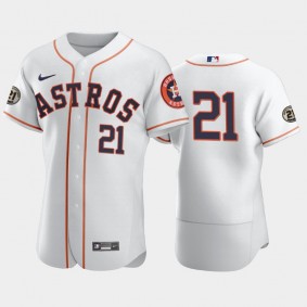 Roberto Clemente Day Astros Jersey White