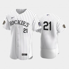 Roberto Clemente Day Rockies Jersey White