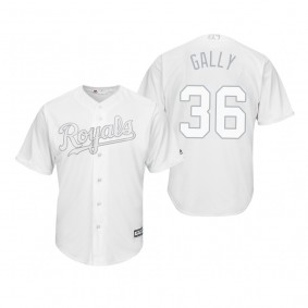 Kansas City Royals Cam Gallagher Gally White 2019 Players' Weekend Replica Jersey