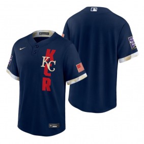 Kansas City Royals Navy 2021 MLB All-Star Game Replica Jersey