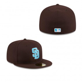 Men's San Diego Padres Brown 2024 Father's Day 59FIFTY Fitted Hat