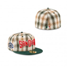 Just Caps Plaid San Diego Padres 59Fifty Fitted Hat