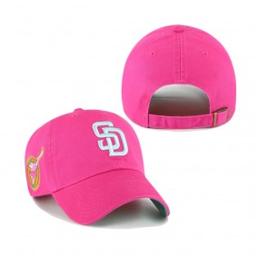 Men's San Diego Padres Pink 2022 City Connect Clean Up Adjustable Hat
