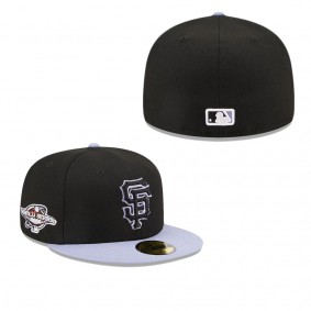 Men's San Francisco Giants Black Side Patch 59FIFTY Fitted Hat