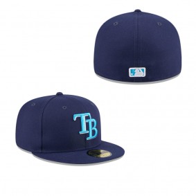 Men's Tampa Bay Rays Navy 2024 Father's Day 59FIFTY Fitted Hat