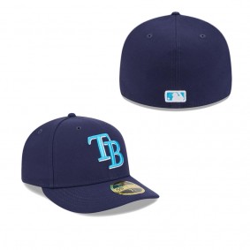 Men's Tampa Bay Rays Navy 2024 Father's Day Low Profile 59FIFTY Fitted Hat