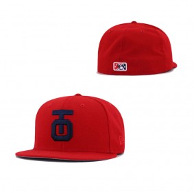 Tulsa Oilers Scarlet 59FIFTY Fitted Hat