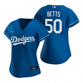Women's Los Angeles Dodgers Mookie Betts Nike Royal Replica 2020 Alternate Jersey