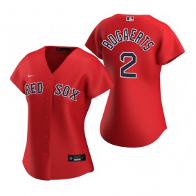Women's Boston Red Sox Xander Bogaerts Nike Red 2020 Replica Alternate Jersey