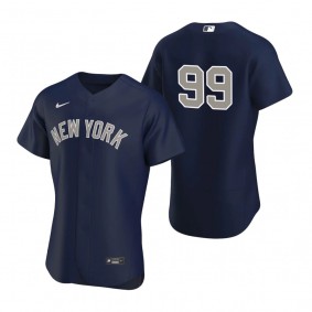 Men's New York Yankees Aaron Judge Nike Navy Authentic 2020 Alternate Jersey