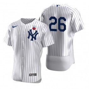 Men's New York Yankees DJ LeMahieu Nike White Negro Leagues Authentic Jersey