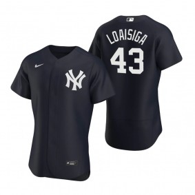 Men's New York Yankees Jonathan Loaisiga Nike Navy Authentic Alternate Jersey